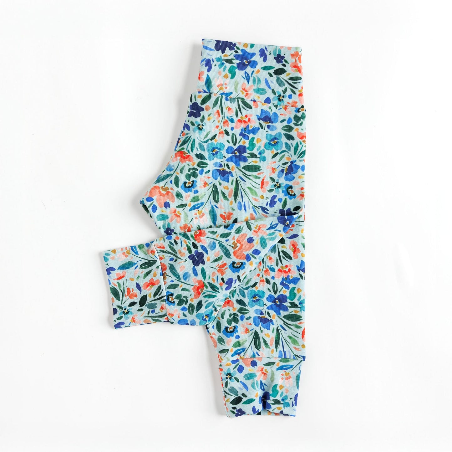 Wildflower Blooms Baby & Toddler Cotton Knit Leggings
