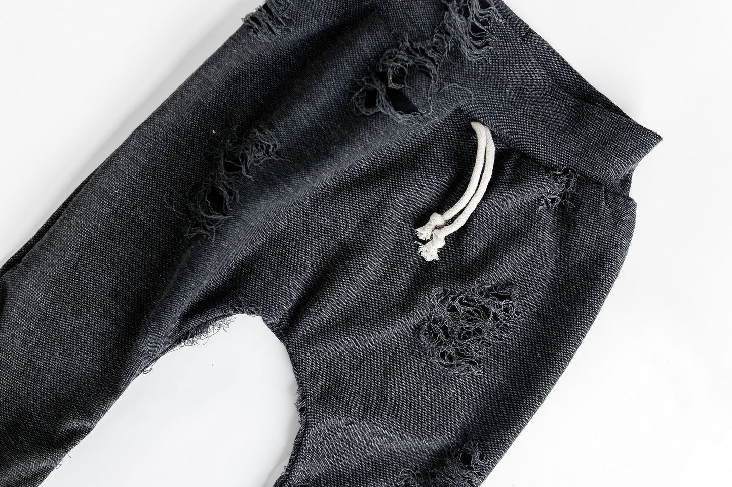 Distressed Denim Inspired Baby Joggers