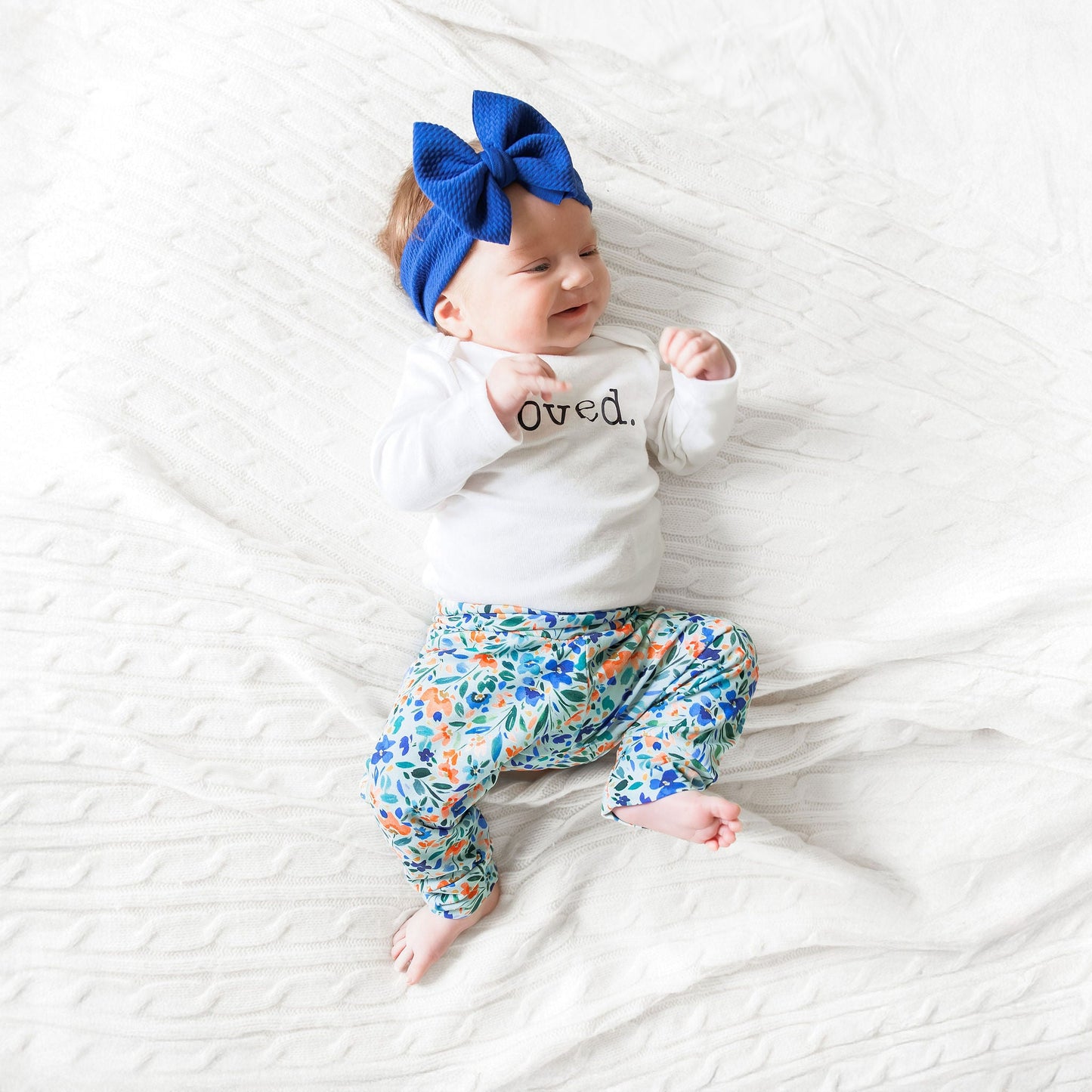 Wildflower Blooms Baby & Toddler Cotton Knit Leggings