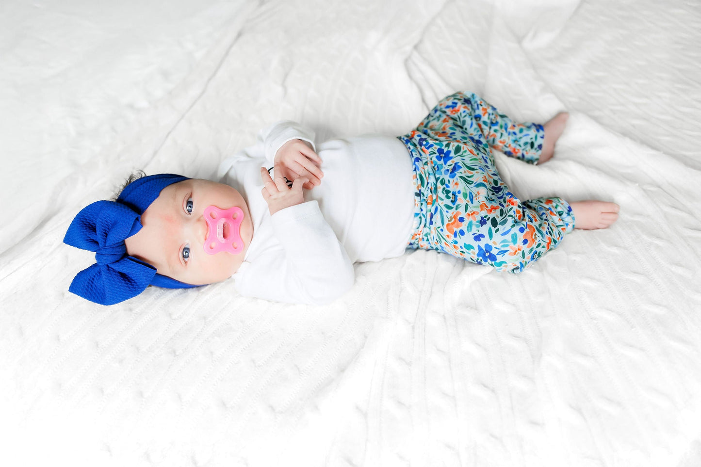 Wildflower Blooms Baby & Toddler Cotton Knit Leggings
