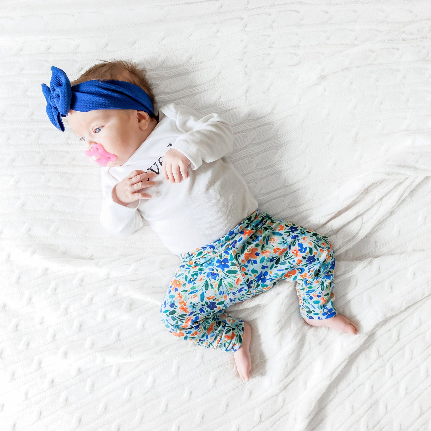 Wildflower Blooms Baby & Toddler Cotton Knit Leggings
