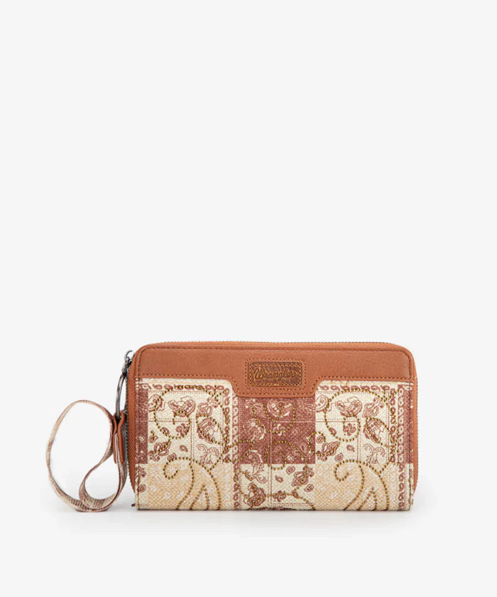 Wrangler Bandana Paisley Print Wallet