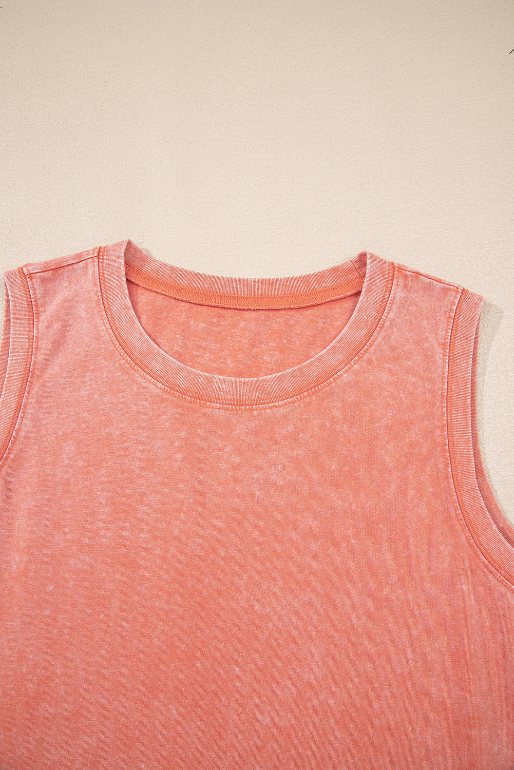 Mineral Wash Tank Mini Dress