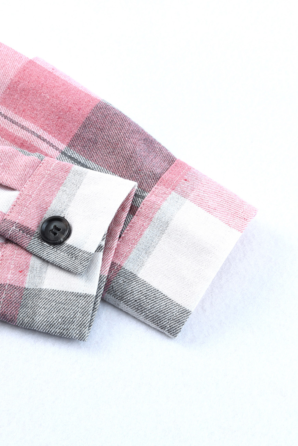 Plaid Patch Pocket Buttoned Shirt