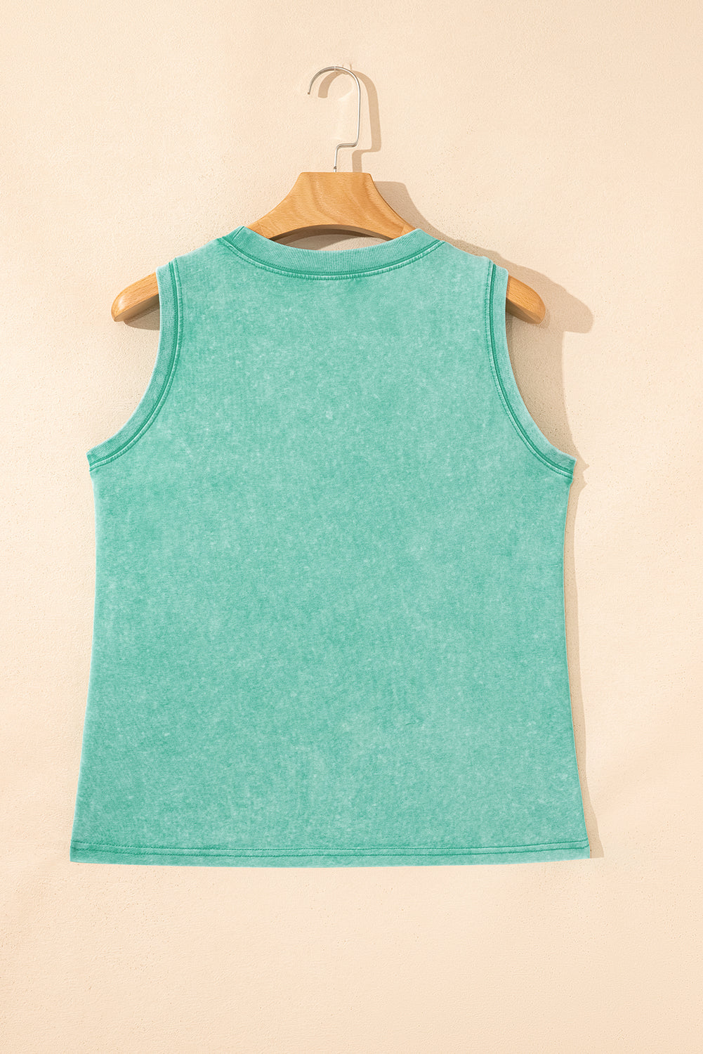 Mineral Wash Chest Pocket Tank Top