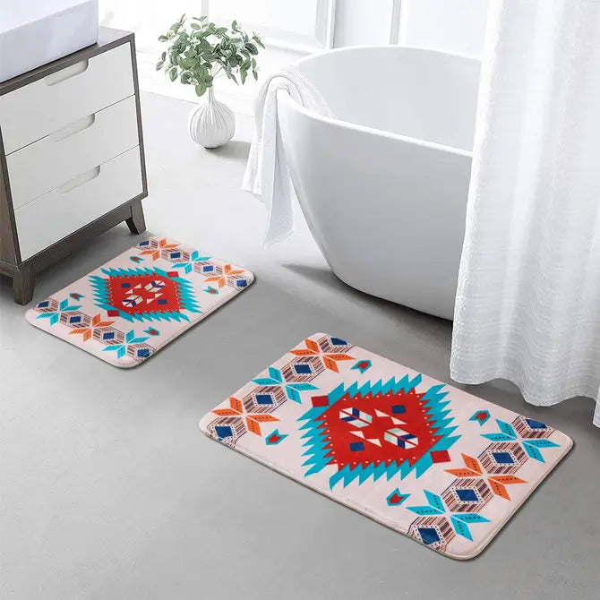 Western 2pc Bath Mat