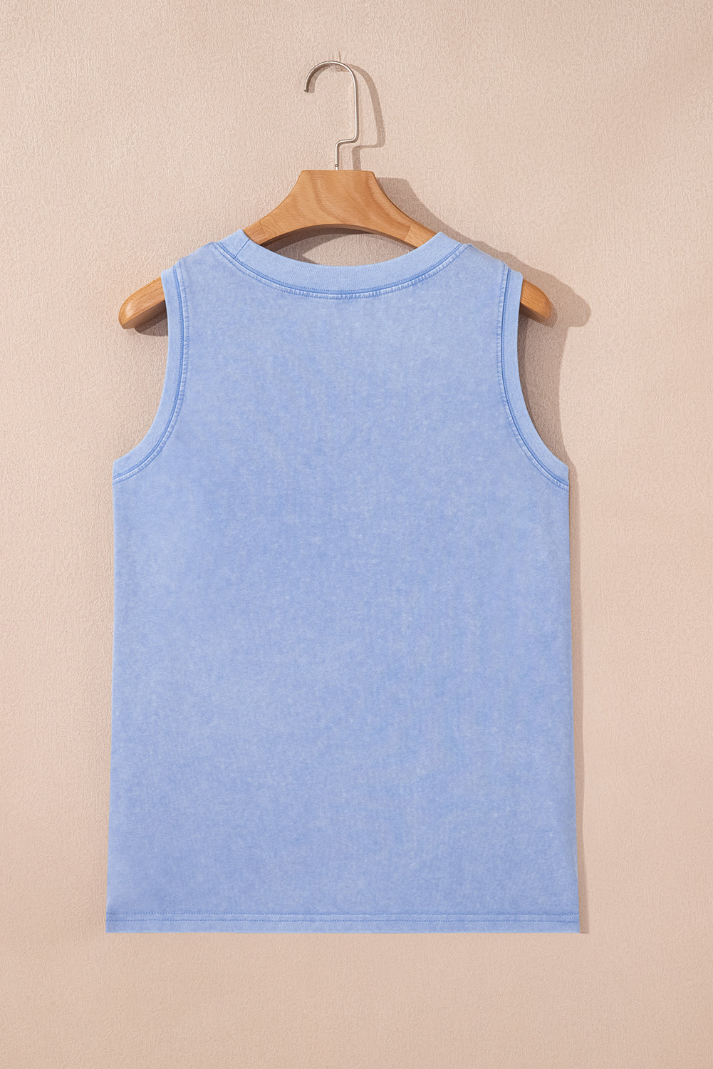 Mineral Wash Chest Pocket Tank Top