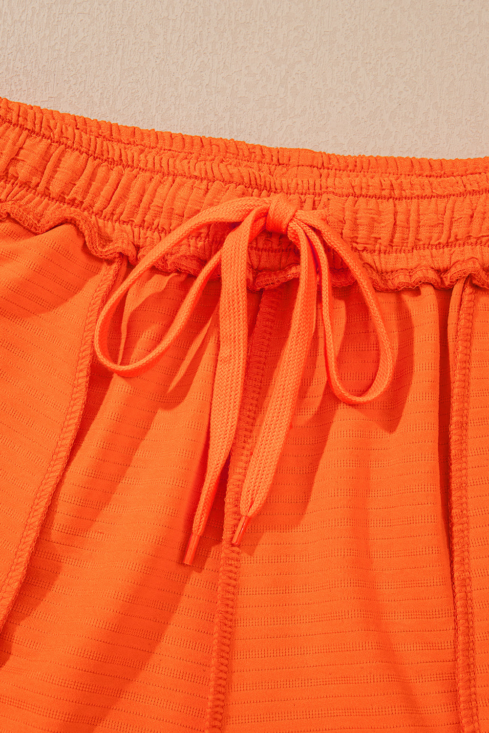 Textured T-Shirt and Shorts Set