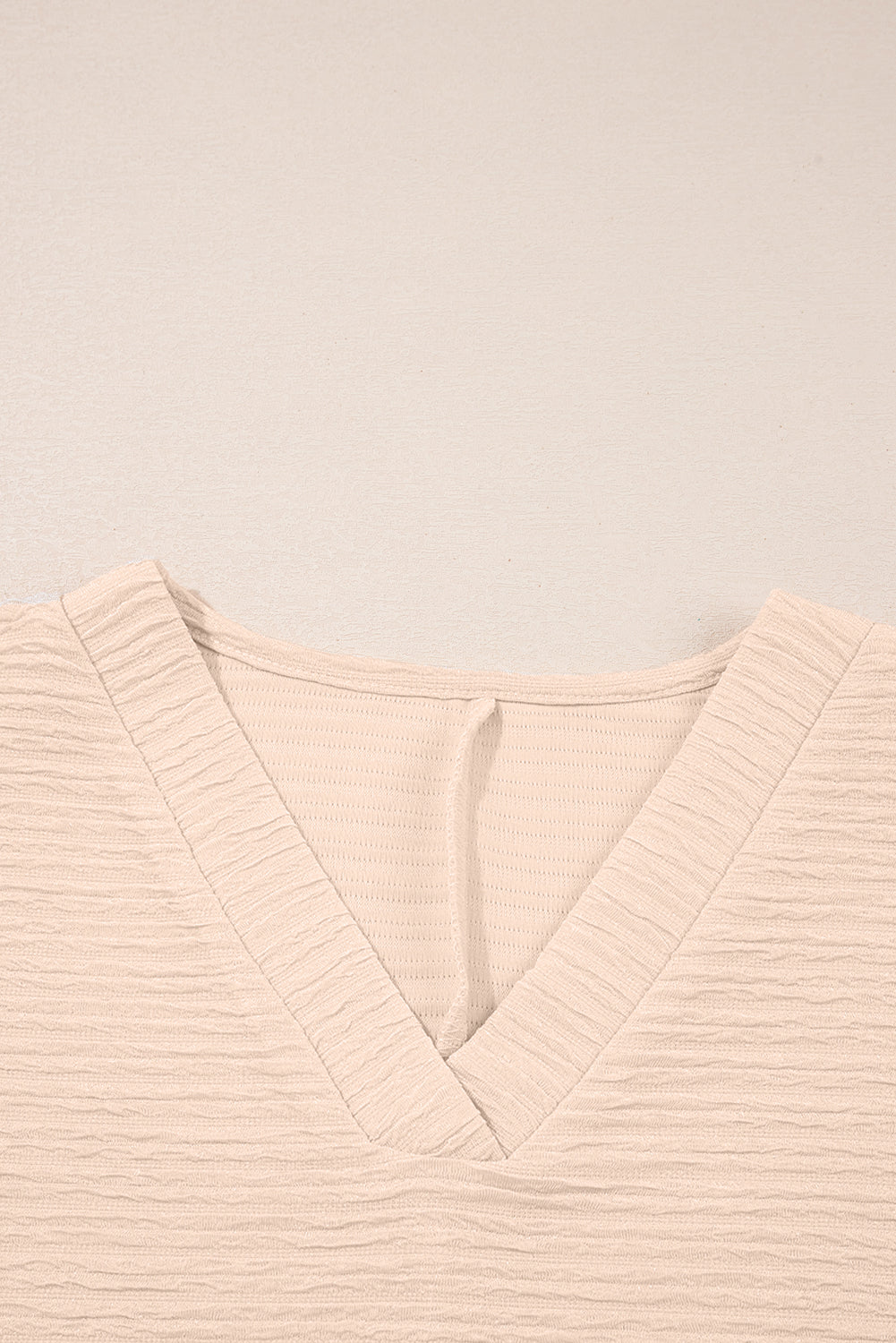 Textured T-Shirt and Shorts Set
