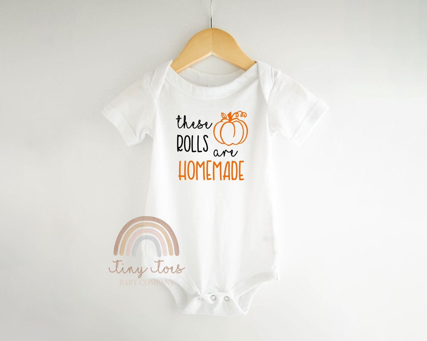 These Rolls Are Homemade Baby Bodysuit