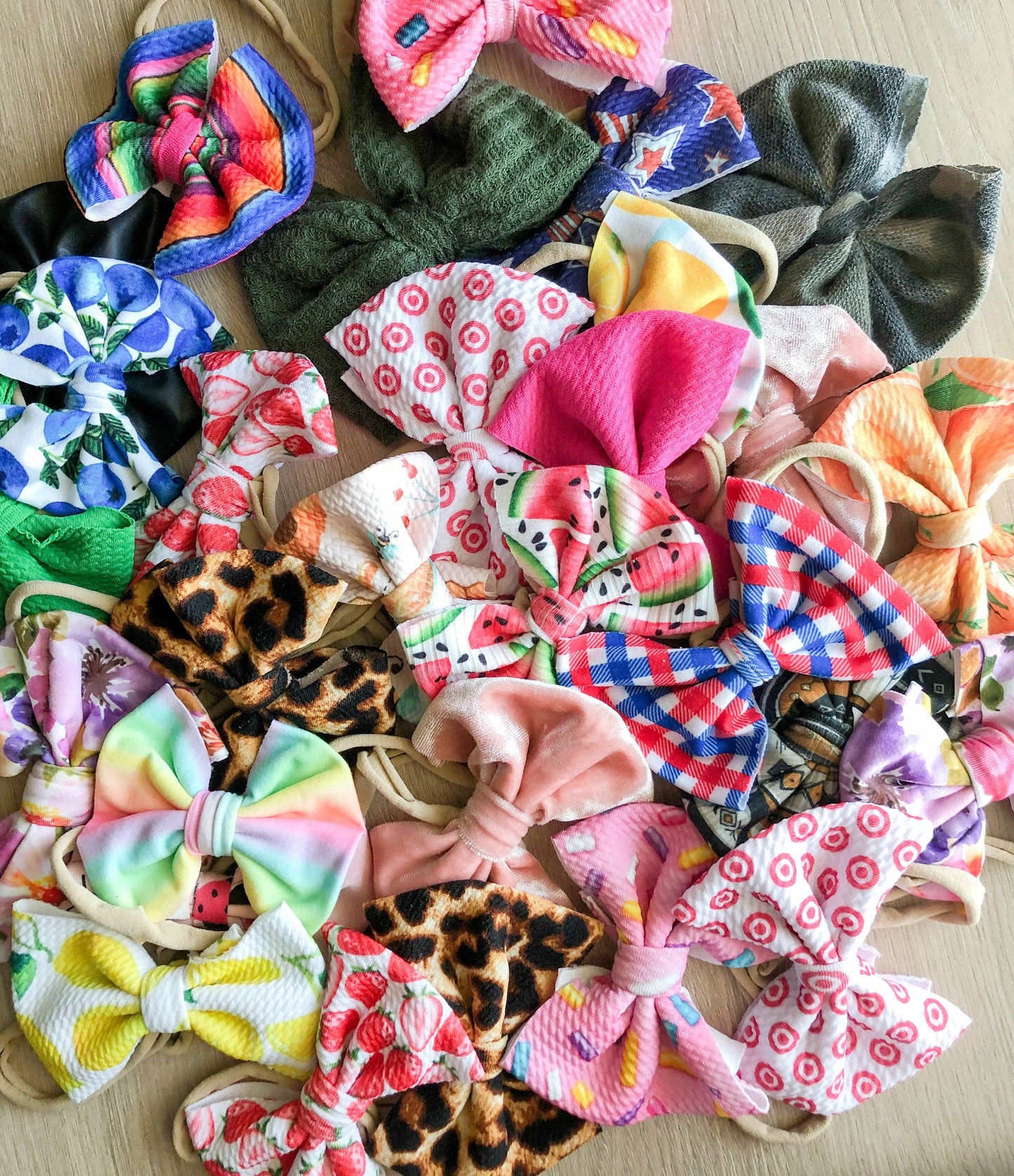 MYSTERY Baby Bow On Nylon Headband