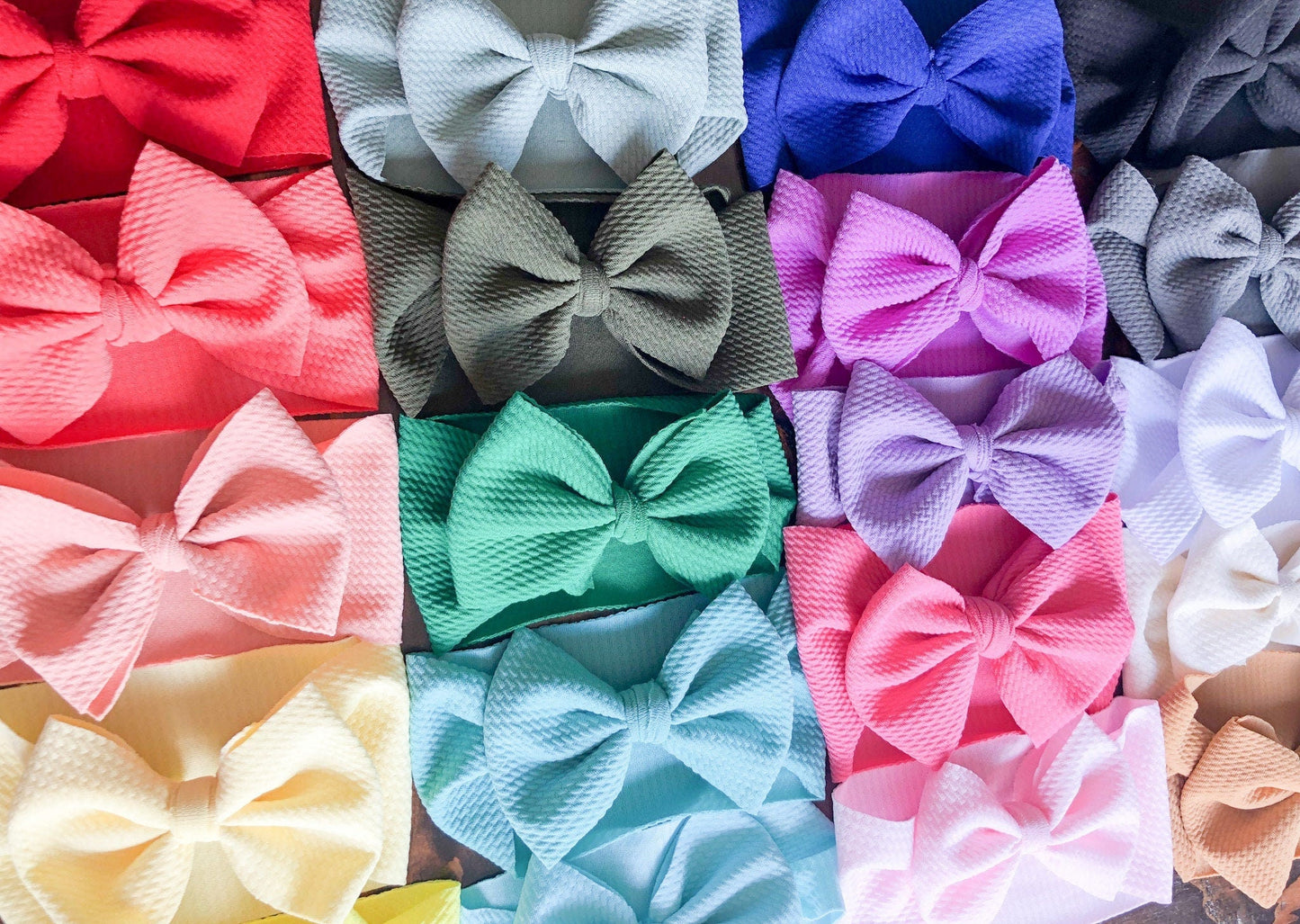 Pastel Butterfly with Roses Headwrap Bow