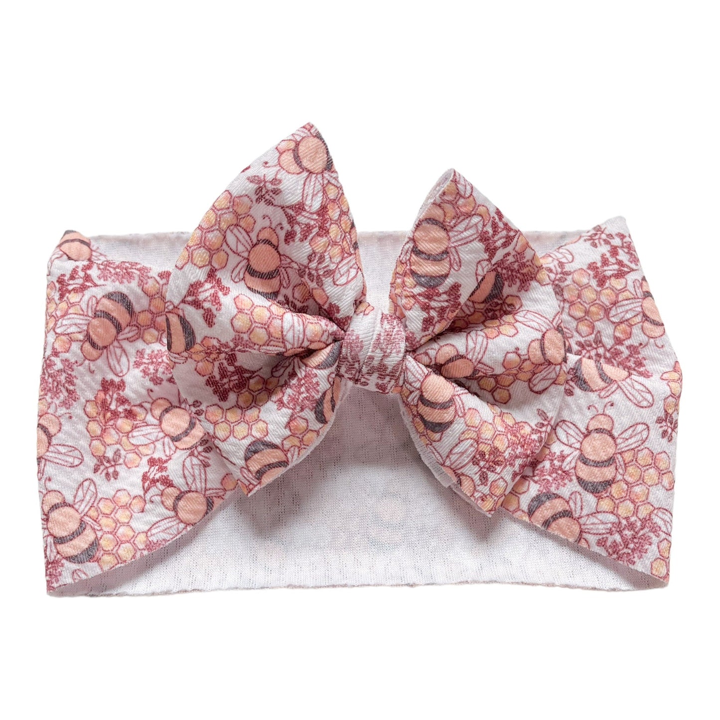 Bees Baby Headwrap Bow