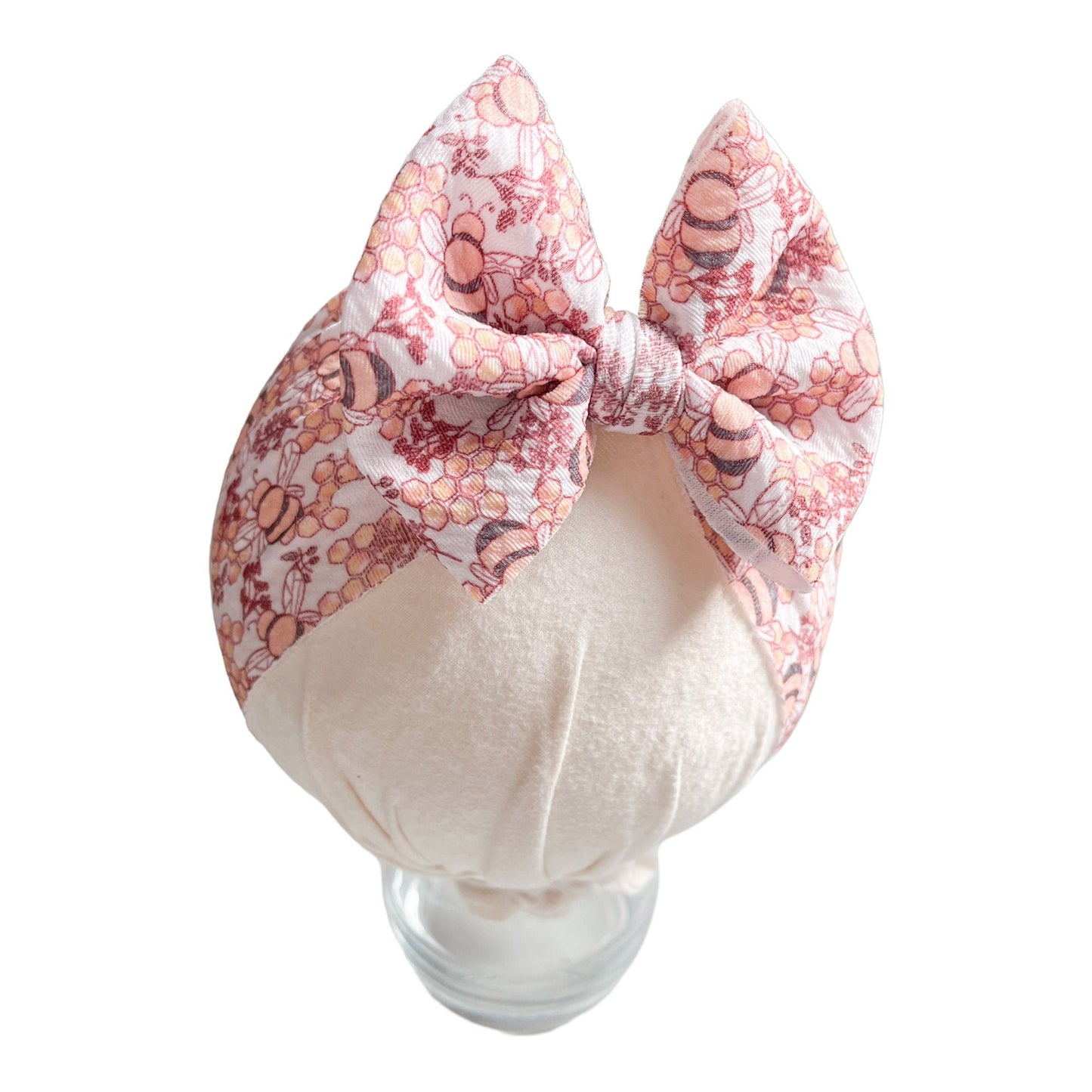 Bees Baby Headwrap Bow