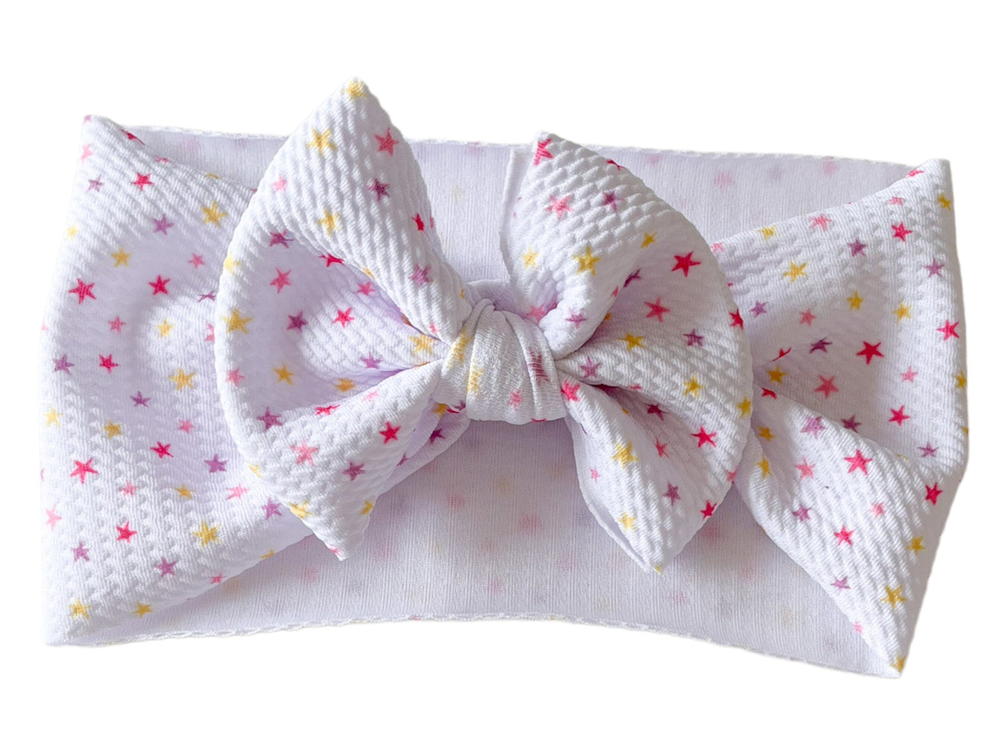 Mini Stars Headwrap Bow
