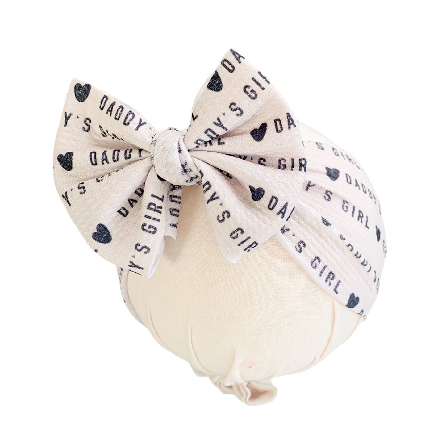 Daddy's Girl Headwrap Bow