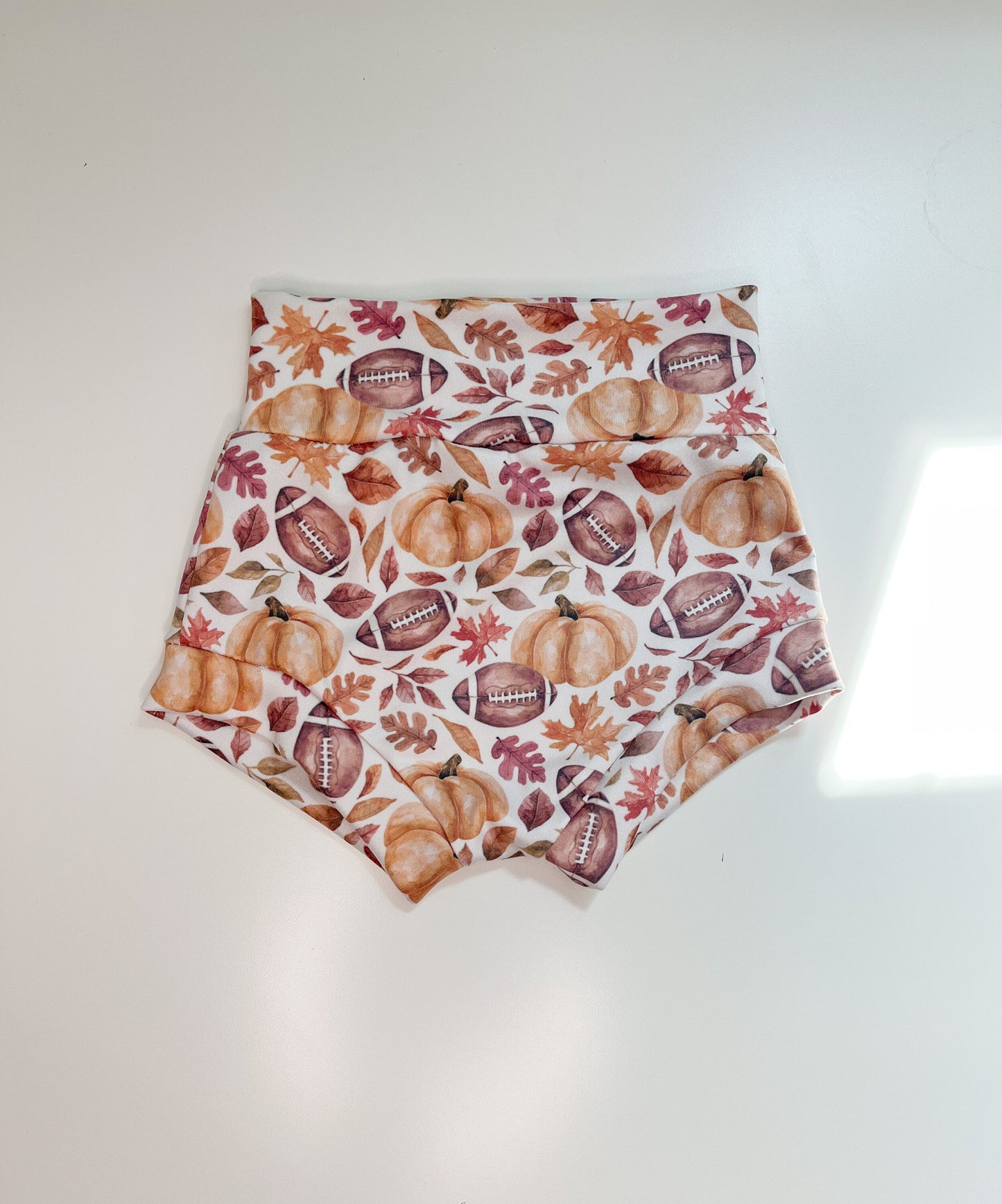 Pumpkins and Footballs Bummies Set