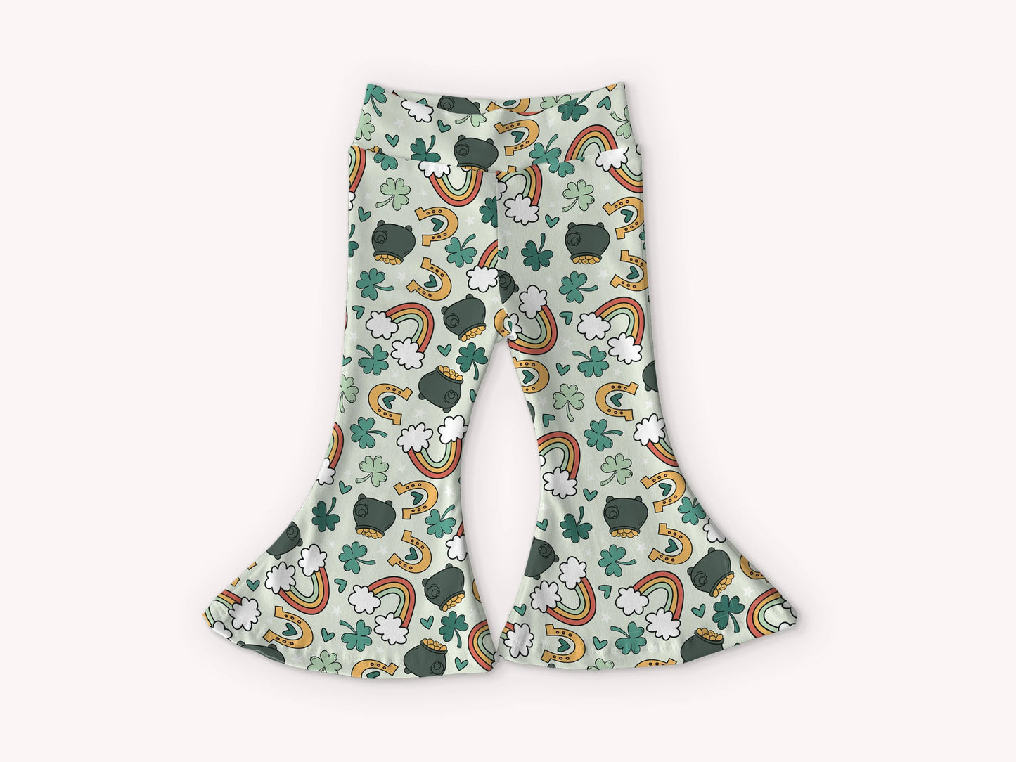 Pot of Gold St. Patrick's Day Bell Bottoms