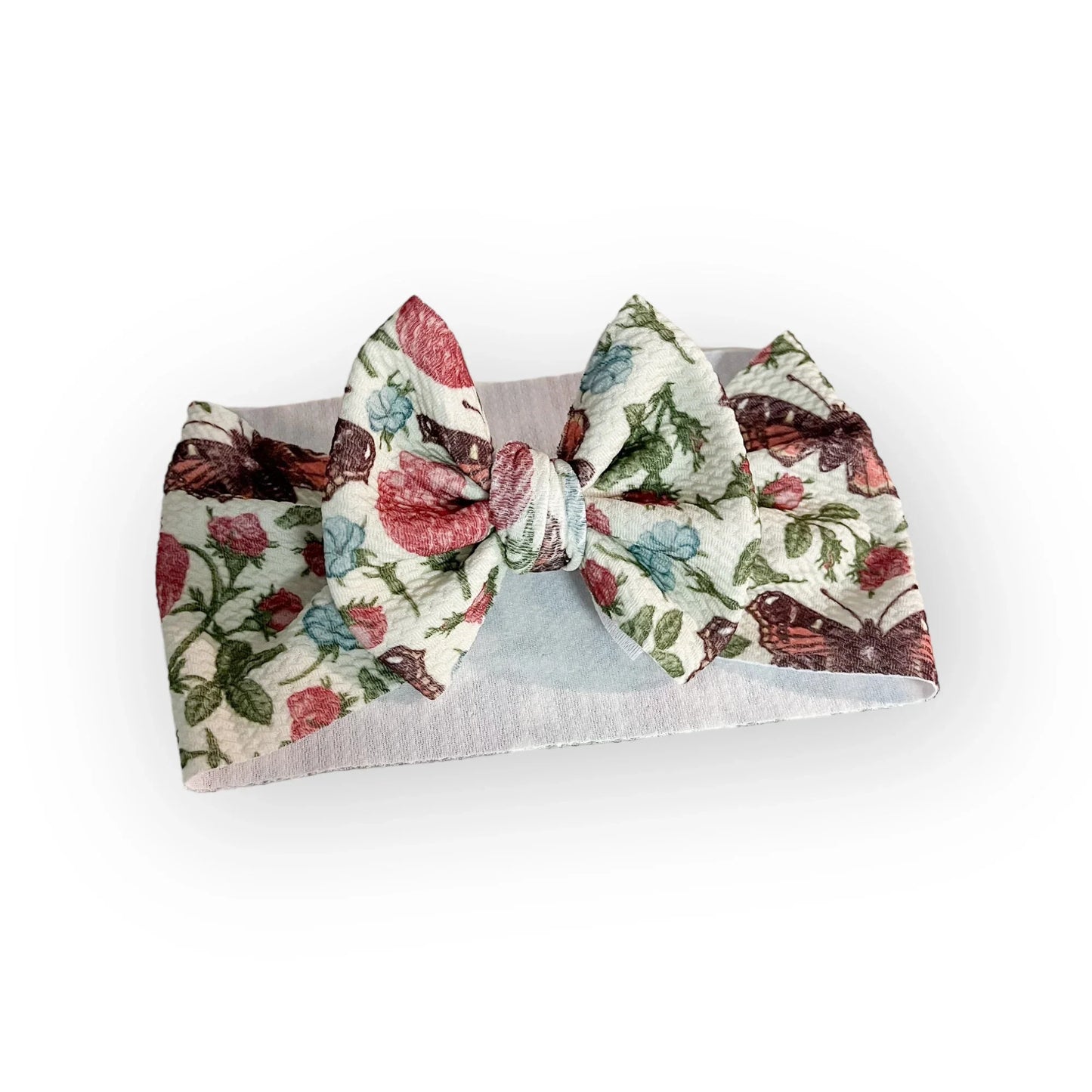 Vintage Butterfly Headwrap Bow