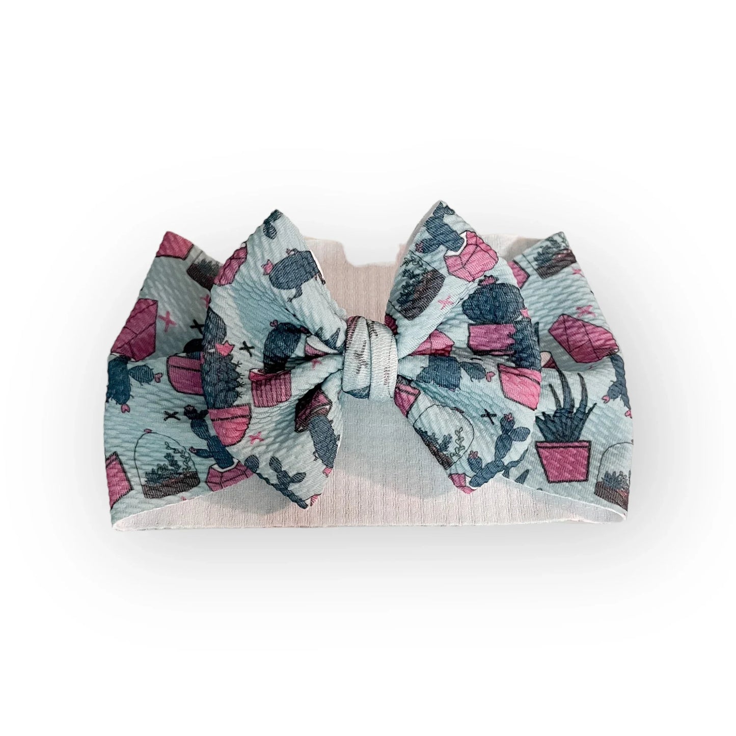 Houseplants headwrap bow