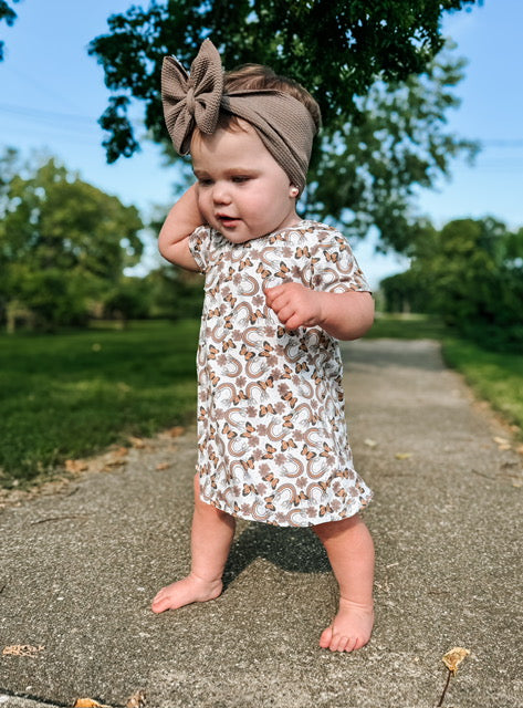 Boho butterfly dress