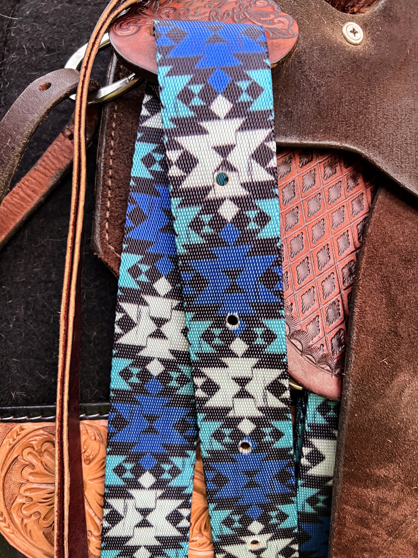 Royal Aztec Cinch Strap Set
