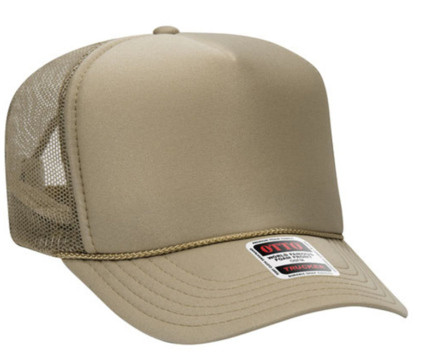 I Get Us In Trouble Adult Otto Foam Trucker Hat