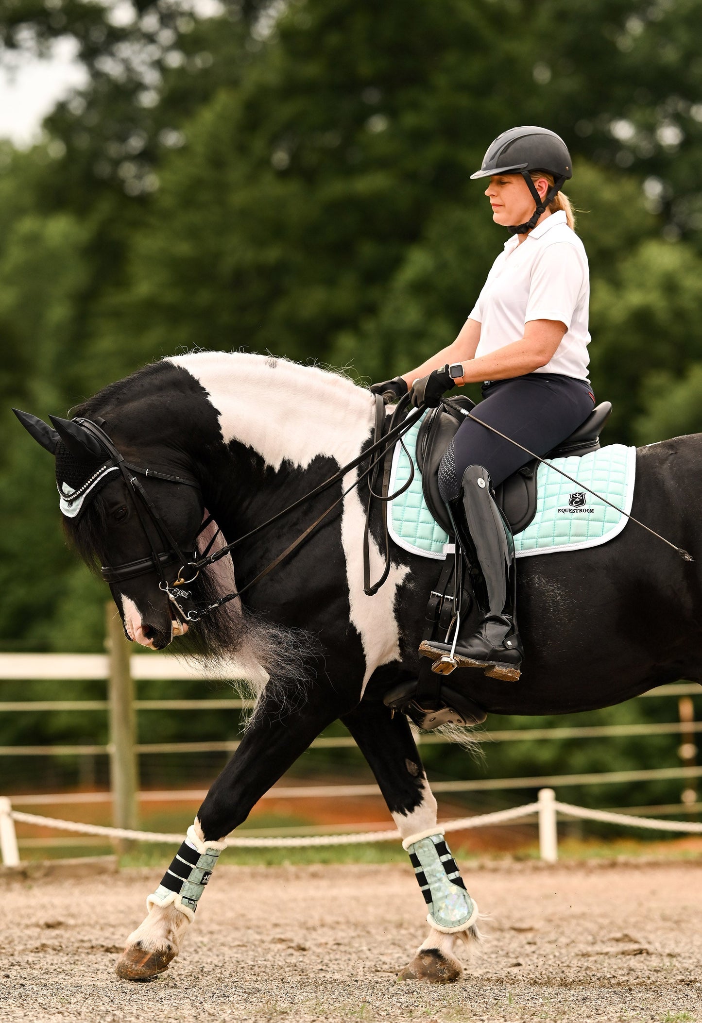 Mint Green Saddle Pad