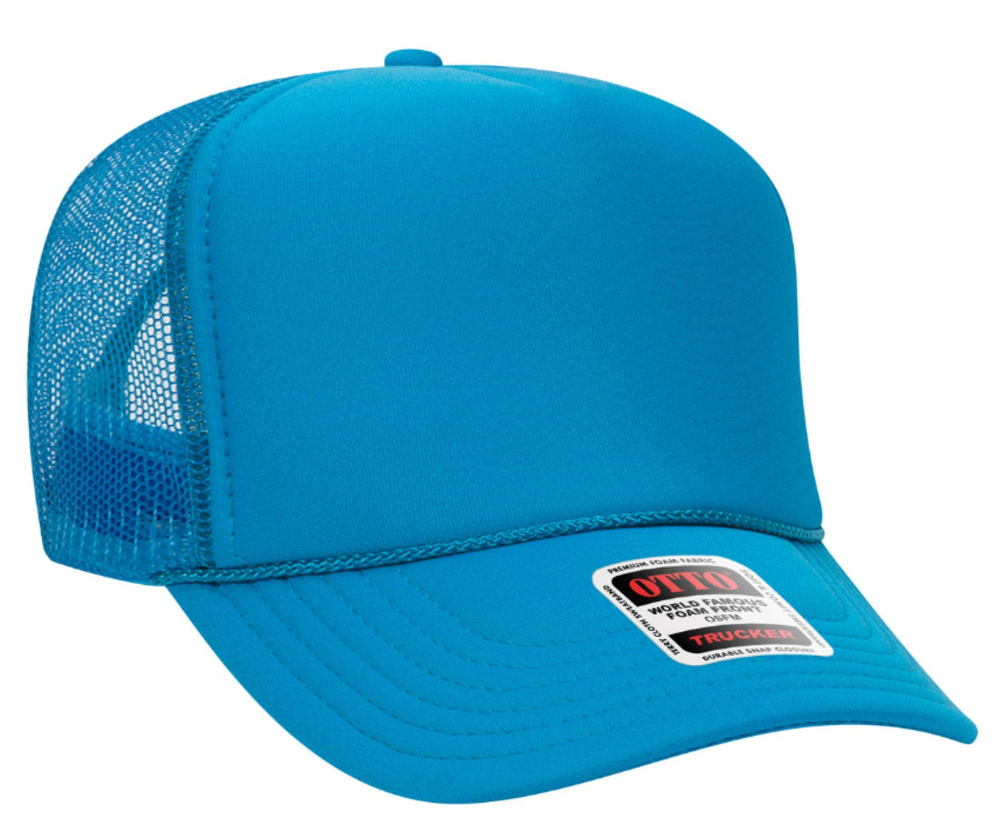 On My Wife's Last Nerve Skeleton Design Adult Otto Foam Trucker Hat