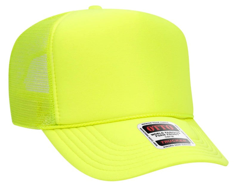 I Get Us In Trouble Adult Otto Foam Trucker Hat