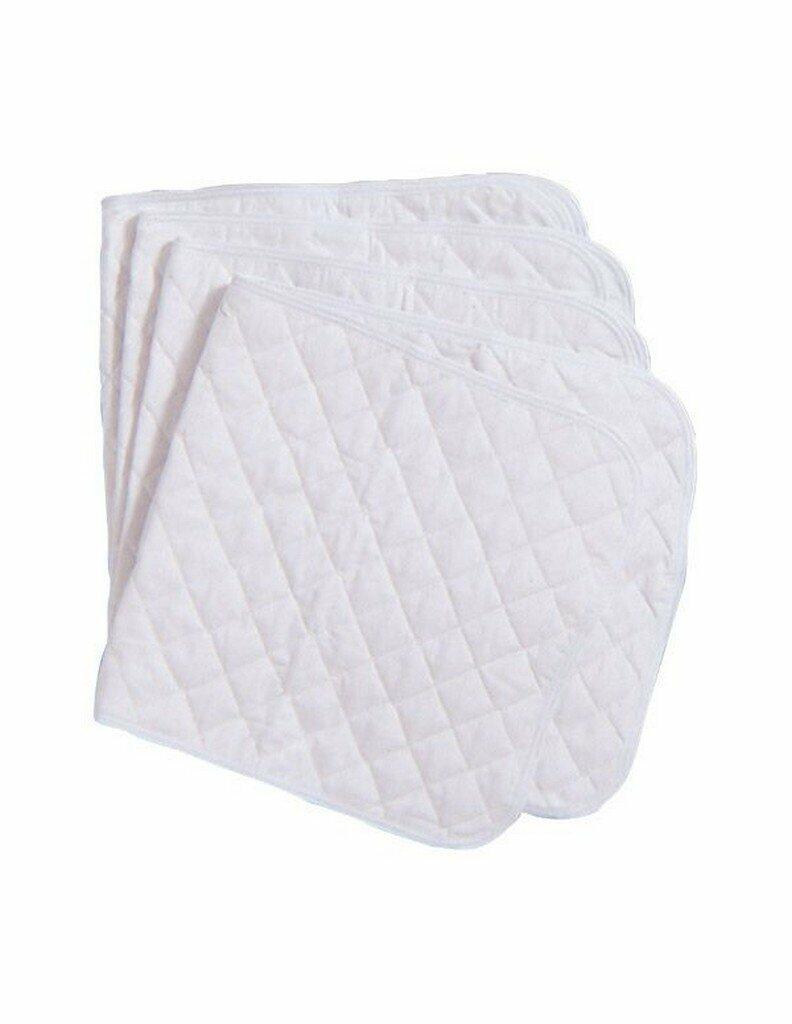 Tough 1 Quilted Leg Wraps, White, 14x30-Inch