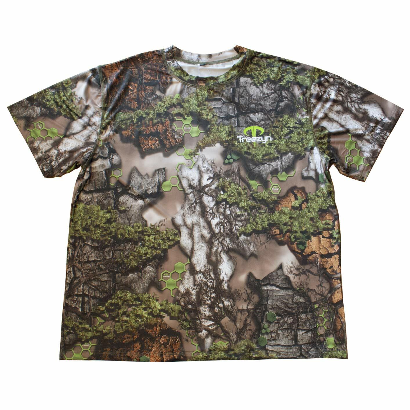 Final Clearance – Treezyn Gen 2 Early SEEZYN Short Sleeve Shirt | Lightweight Dri-Fit Hunting Top