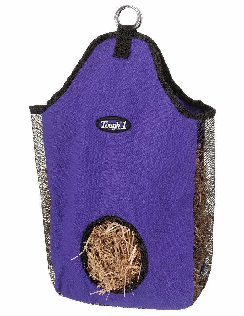 Tough 1 Miniature Canvas Hay Pouch, Purple