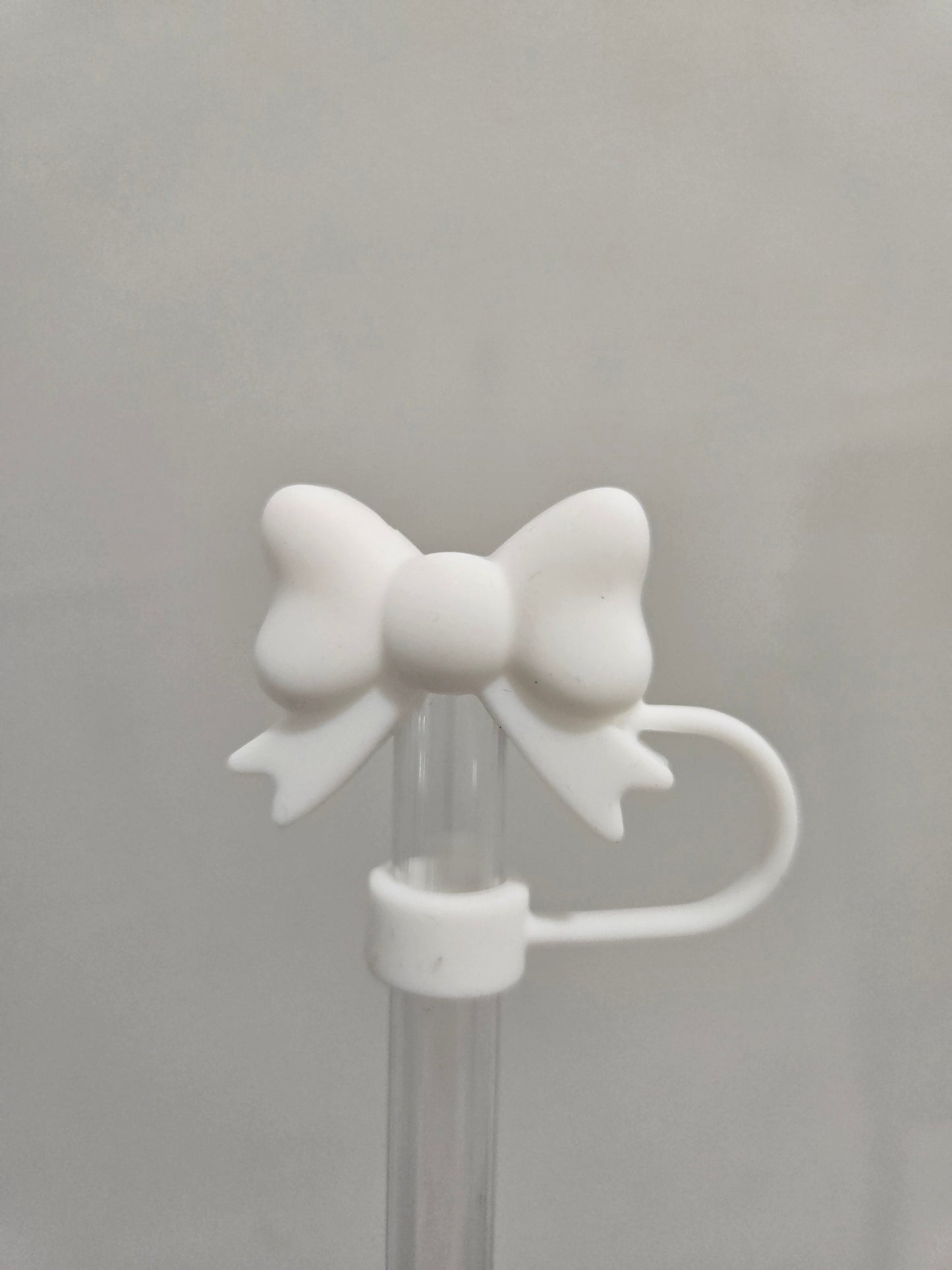 10MM WhiteBow Strawtopper