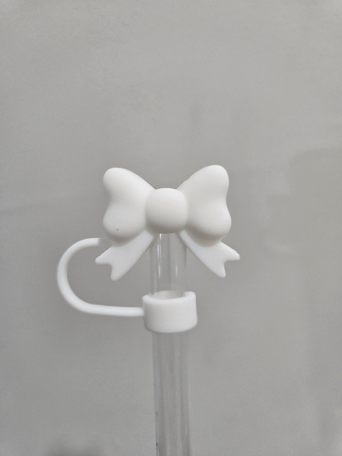 10MM WhiteBow Strawtopper