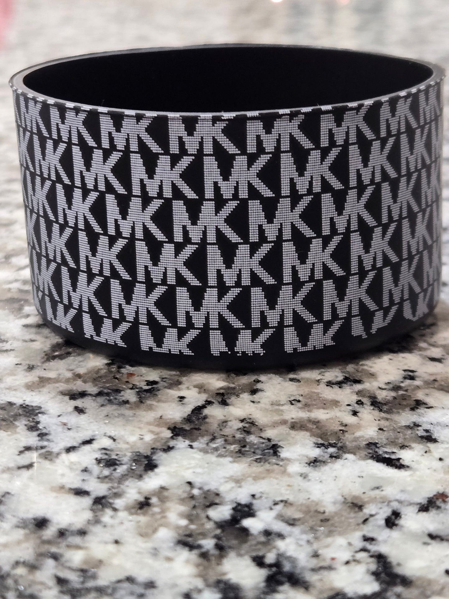 BLACK MK SILICONE BOOT BUMPER SLEEVE FOR TUMBLERS