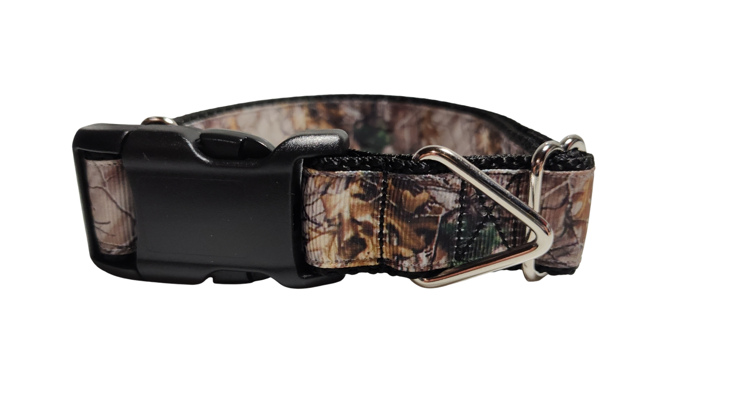 Woods Camouflage Nylon Dog Collar
