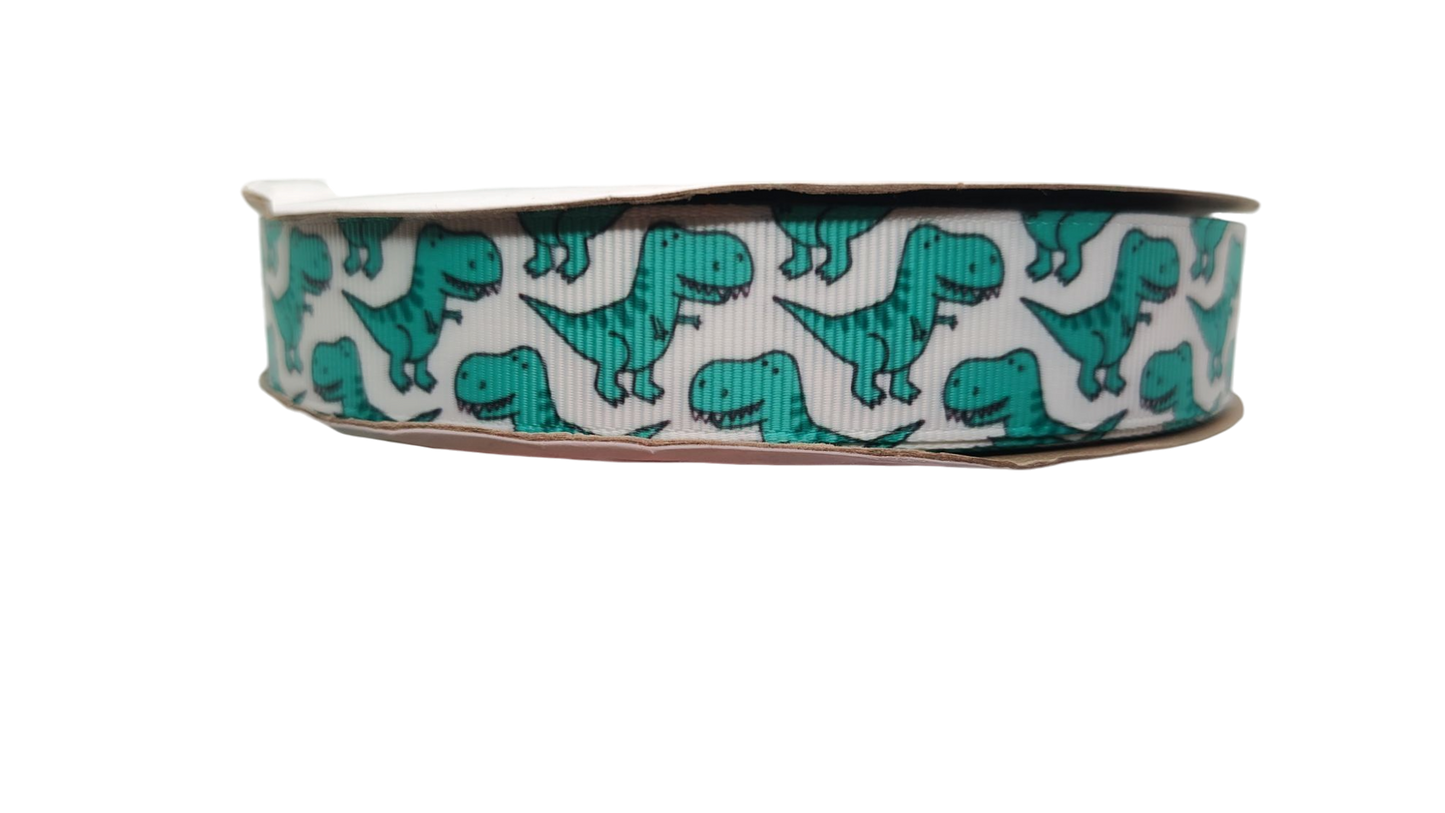 Little Dinos Nylon Dog Collar