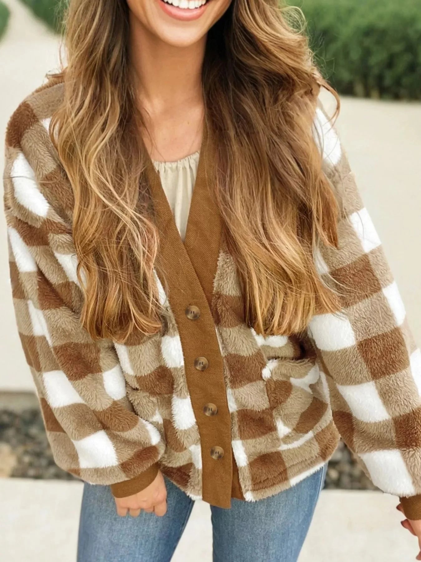 Shania Loose Knit Cardigan with Pockets
