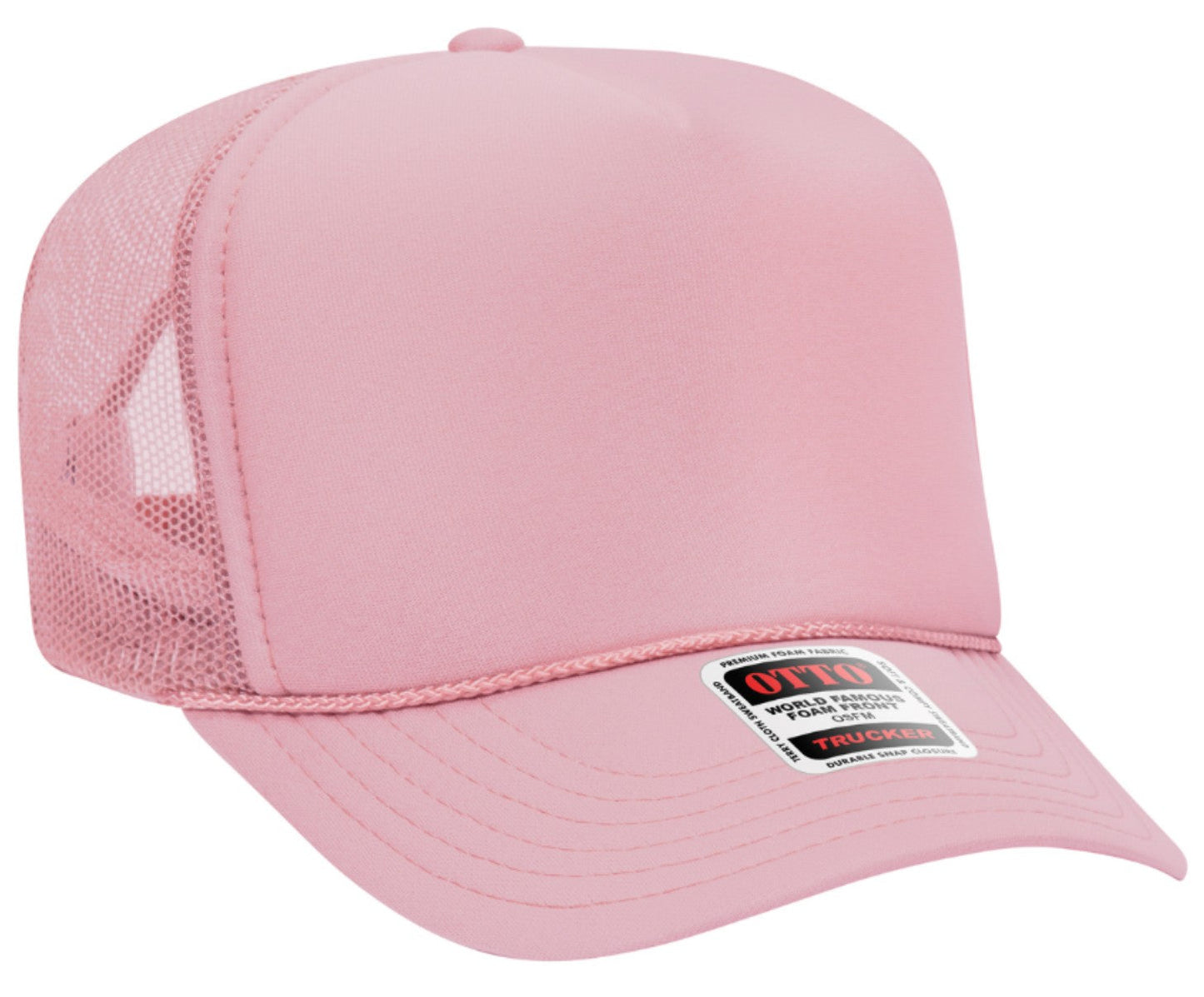 On My Wife's Last Nerve Skeleton Design Adult Otto Foam Trucker Hat