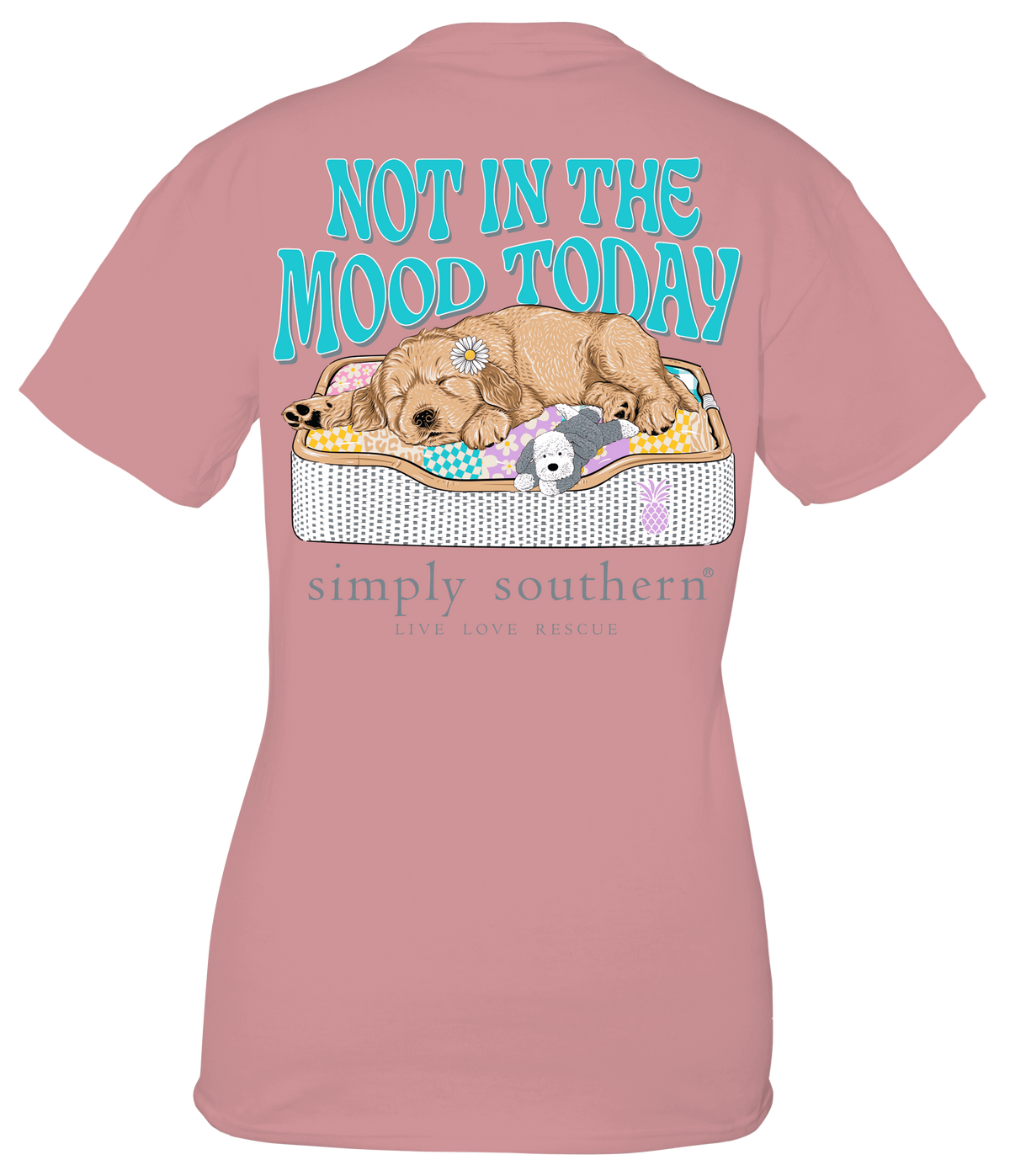 Not In The Mood Today - Dog - SS - Adult T-Shirt