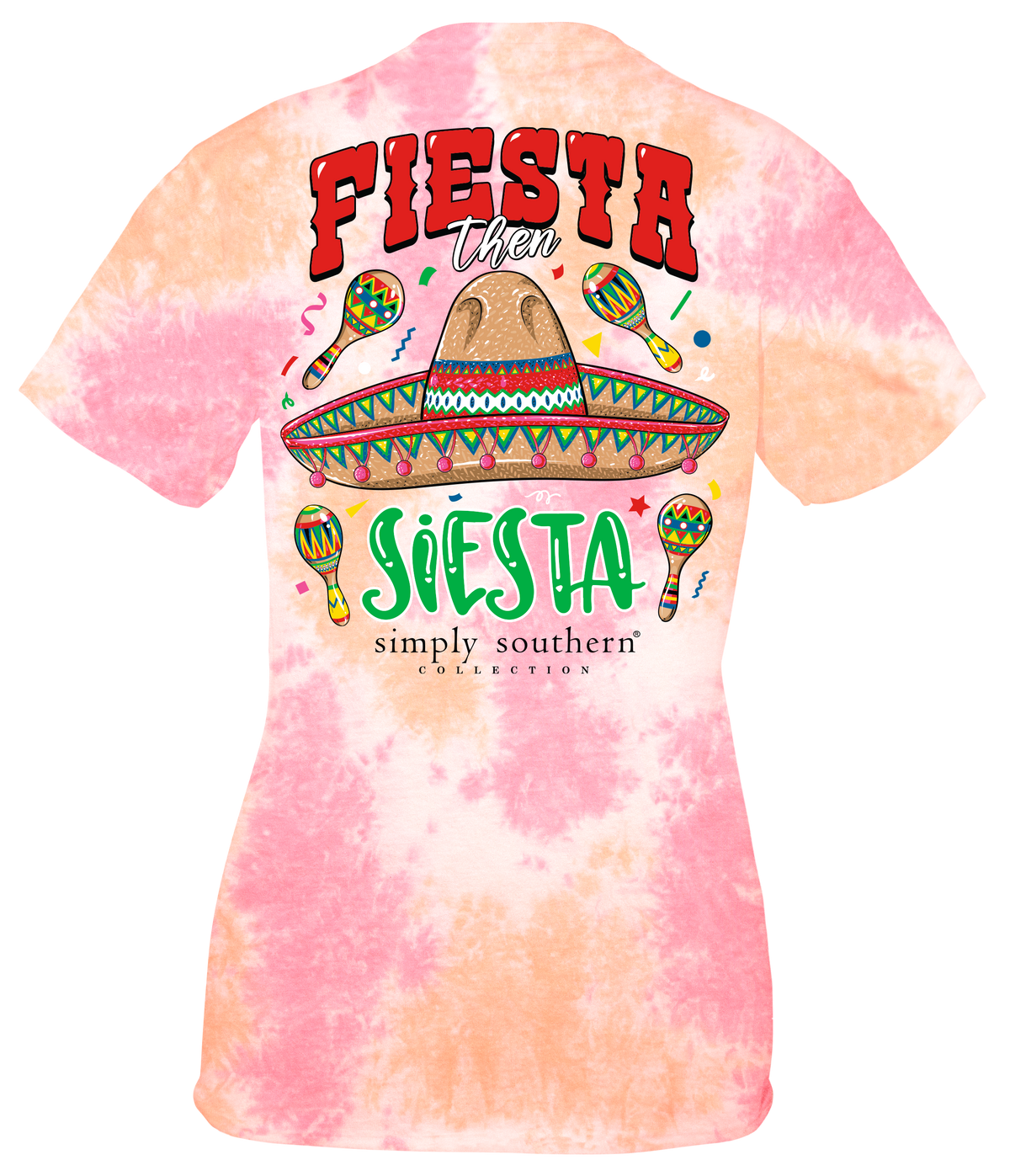 Fiesta Then Siesta - SS - Adult T-Shirt