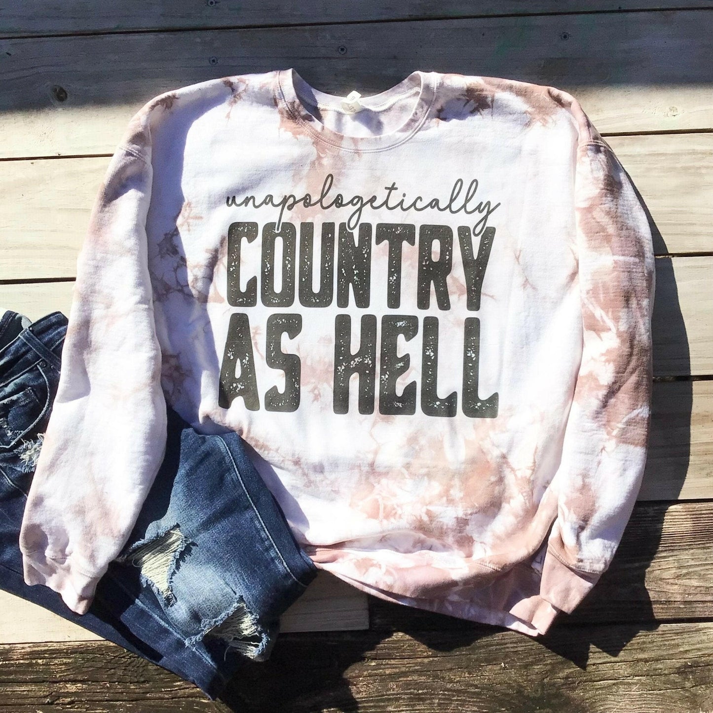Unapologetically Country Western Sweatshirt
