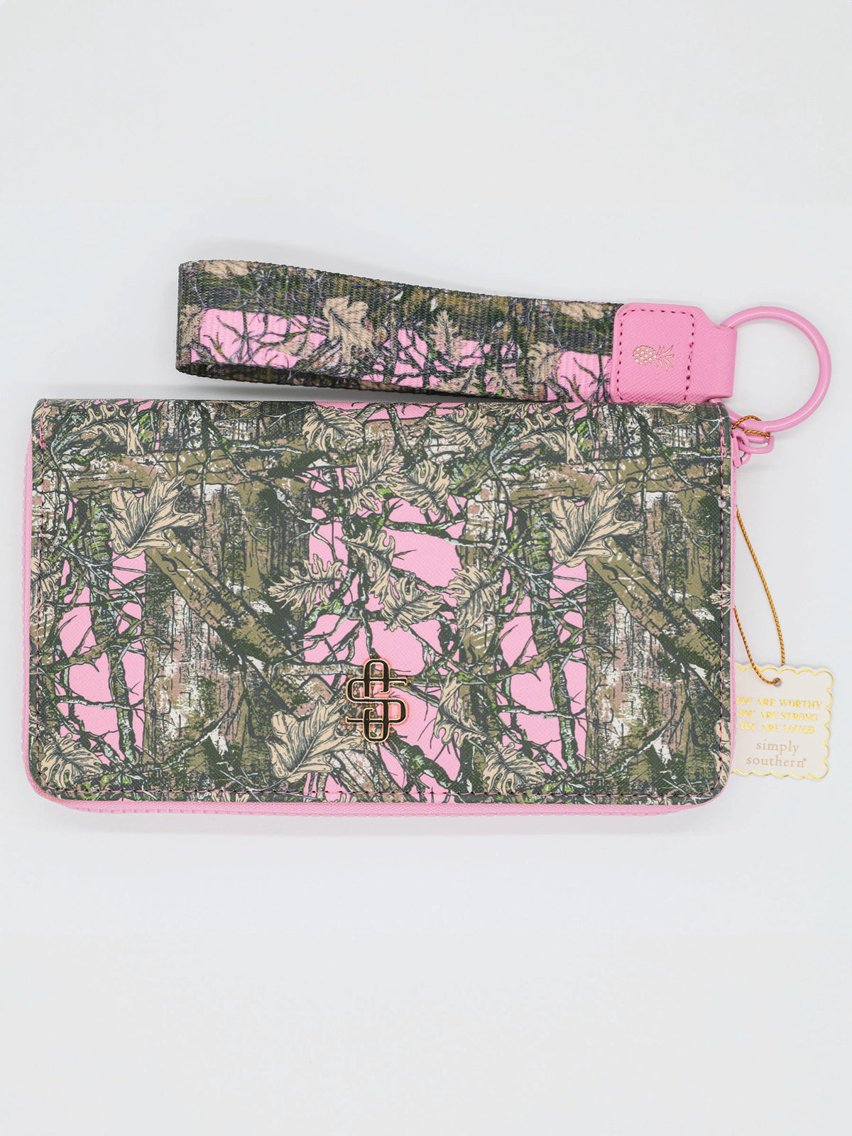 Designer Print Wallet with Matching Key Fob - F25 - Simply Southern