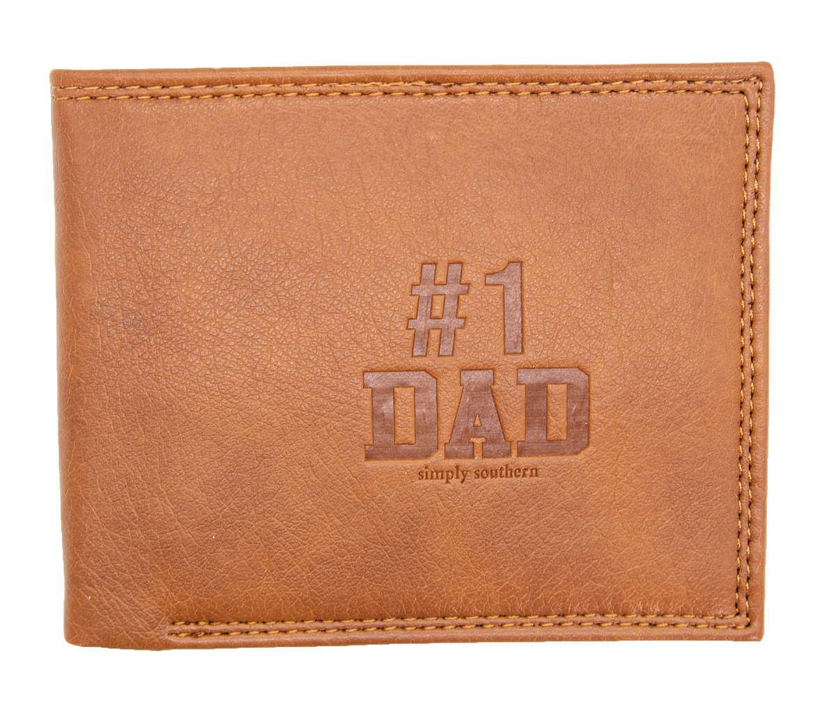 Guys Leather Wallet - SS - Simply Southern