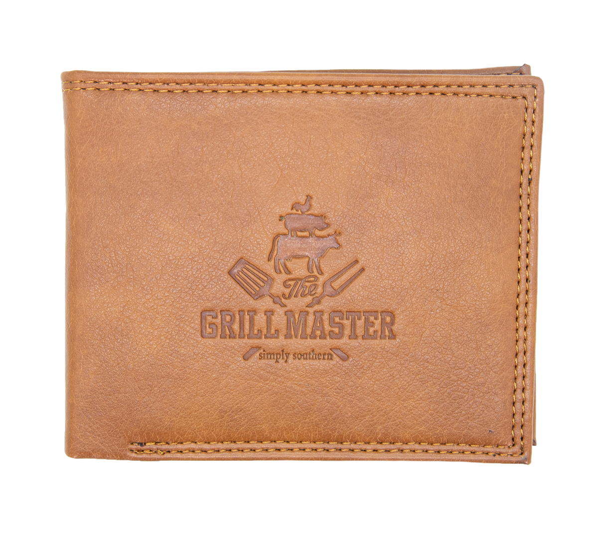 Guys Leather Wallet - SS - Simply Southern