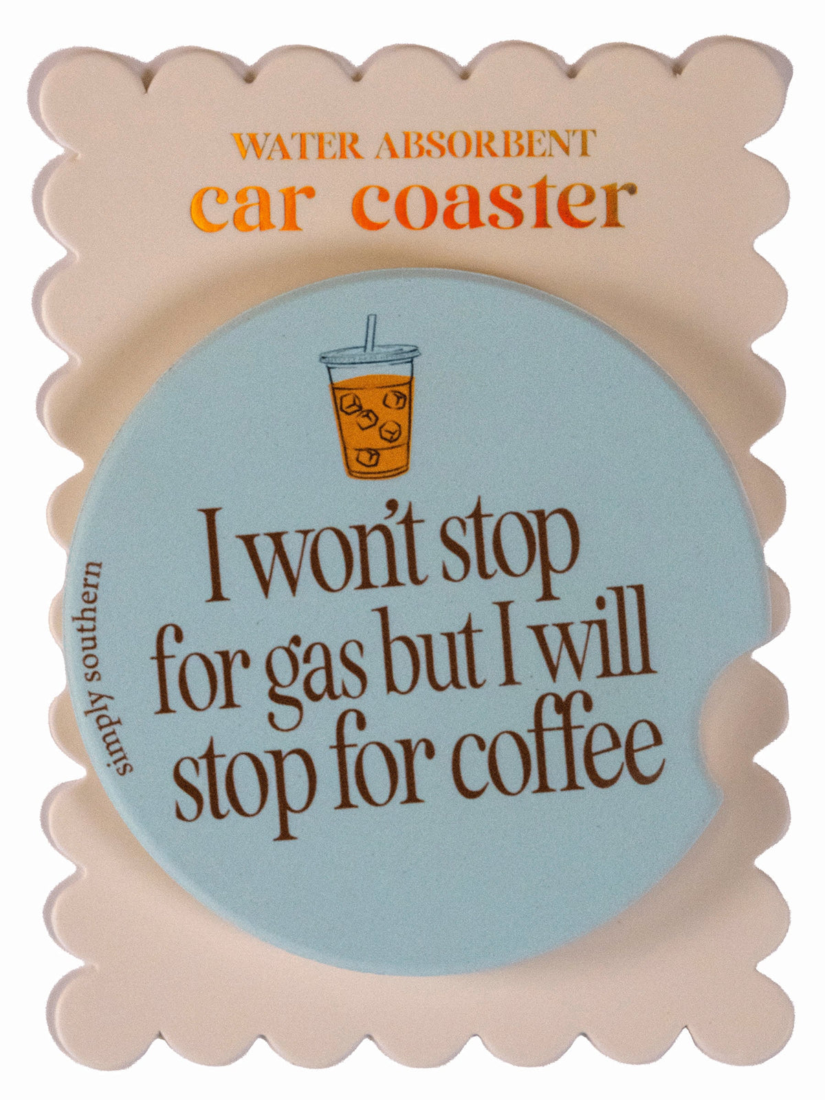 Car Coaster - Simply Southern (Sold in a set of 2)