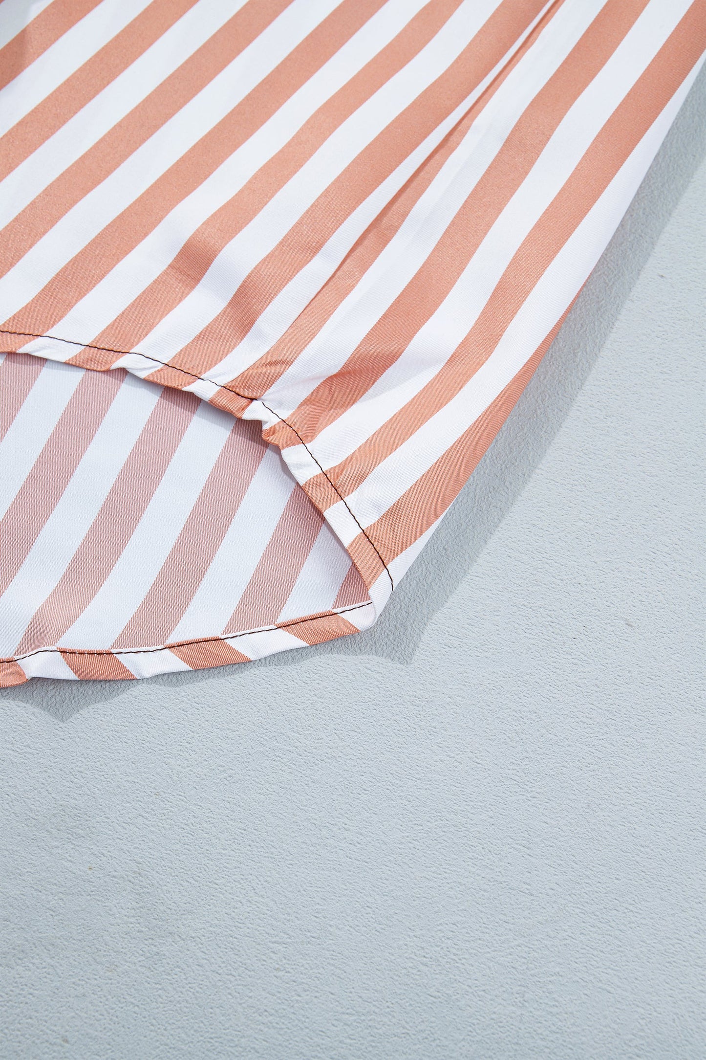 Western Stripe Button Down Long Sleeve Shirt