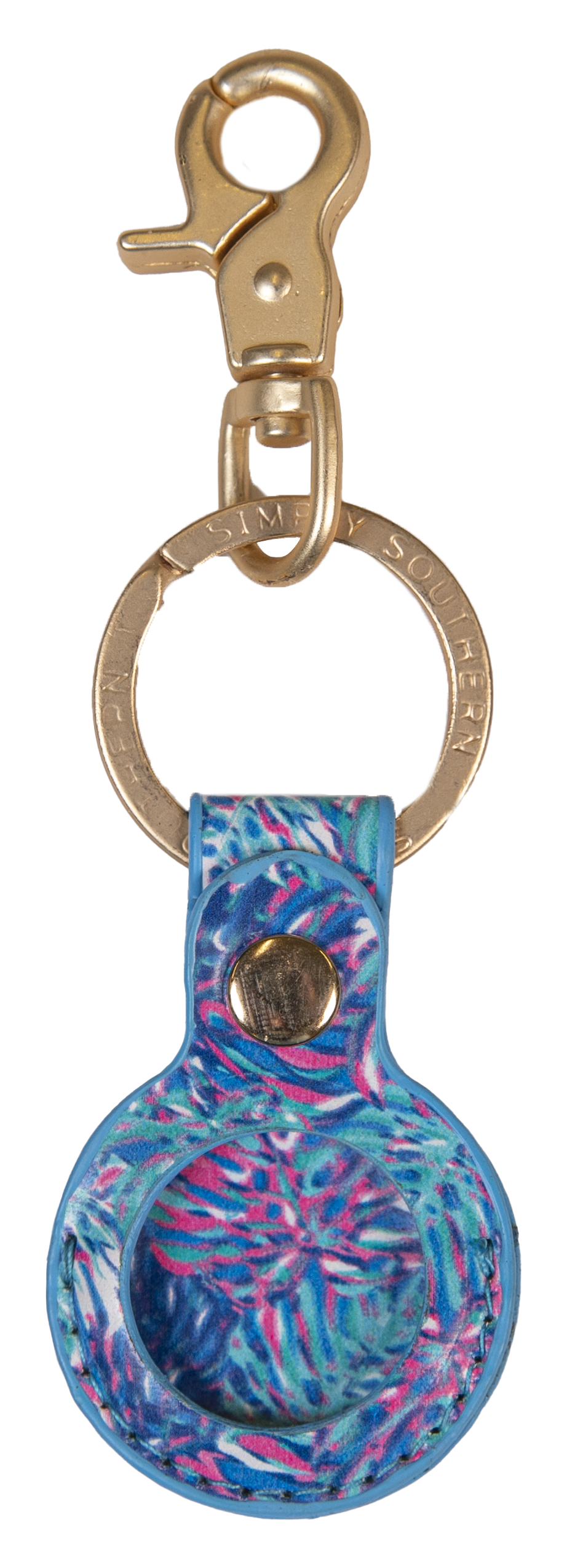 Simply Apple Air Tag Keychain - F21 - Simply Southern