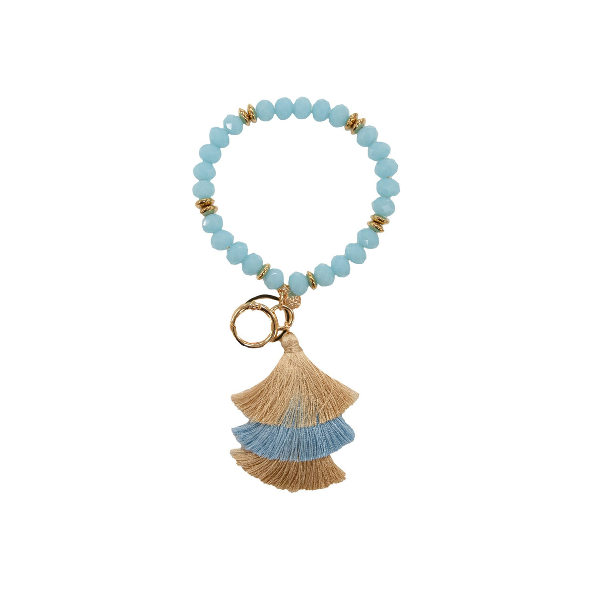 Bead Bangle Crystal - F23 - SS